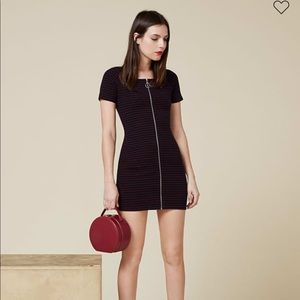 Reformation Raina O-Ring Zipper Dress - NWOT